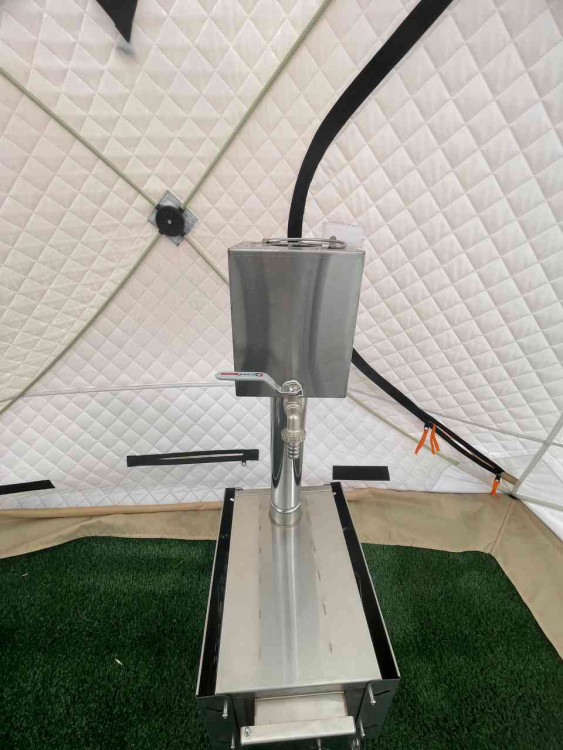 Бак для воды INTENT 4 литра D65 мм квадратный