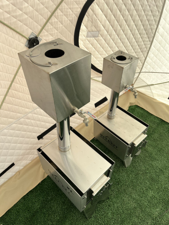 Бак для воды INTENT 4 литра D65 мм квадратный