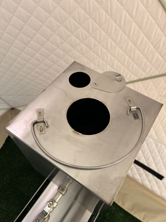 Бак для воды INTENT 4 литра D65 мм квадратный