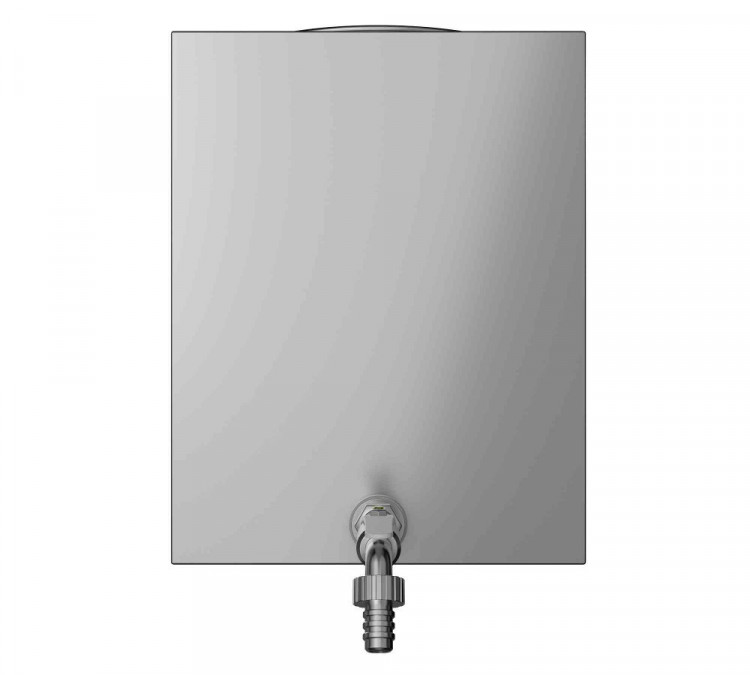 Бак для воды INTENT 12 литров D90 мм квадратный