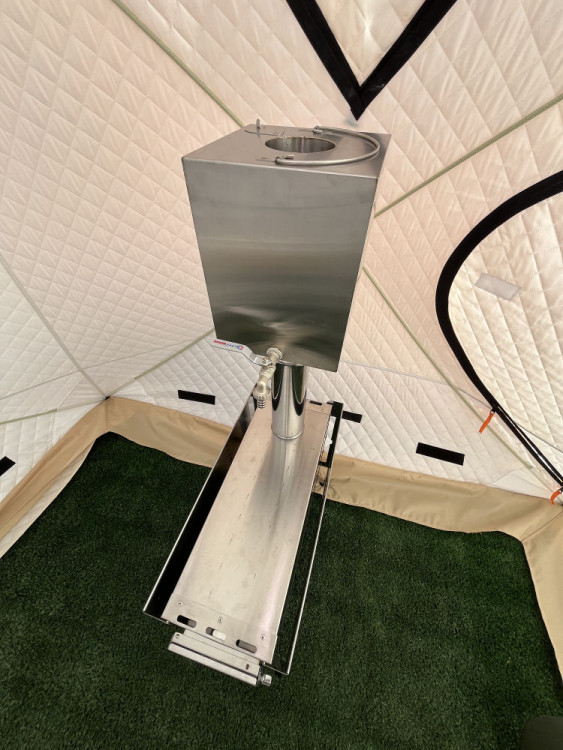 Бак для воды INTENT 12 литров D90 мм квадратный