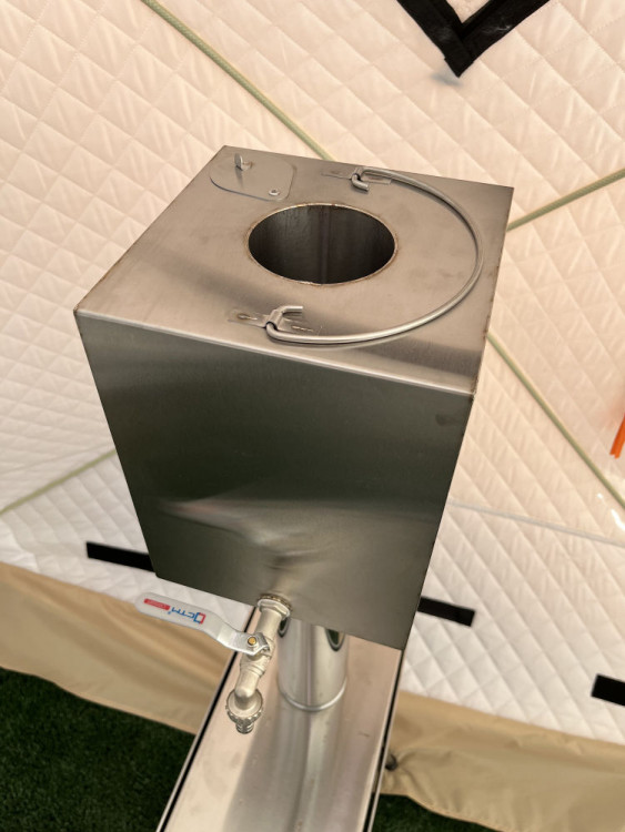 Бак для воды INTENT 12 литров D90 мм квадратный