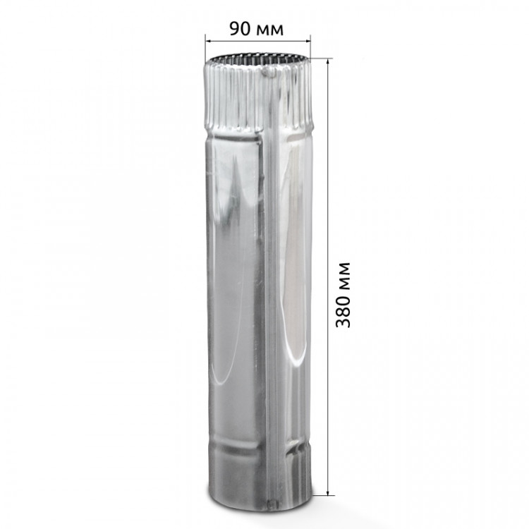 Сегмент дымохода Ø 90 мм