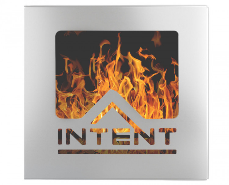 Стеклянная дверца для печи Intent 