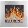 Стеклянная дверца для печи Intent 