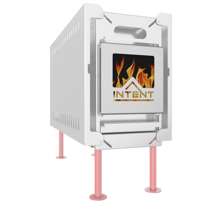 Стеклянная дверца для печи Intent 